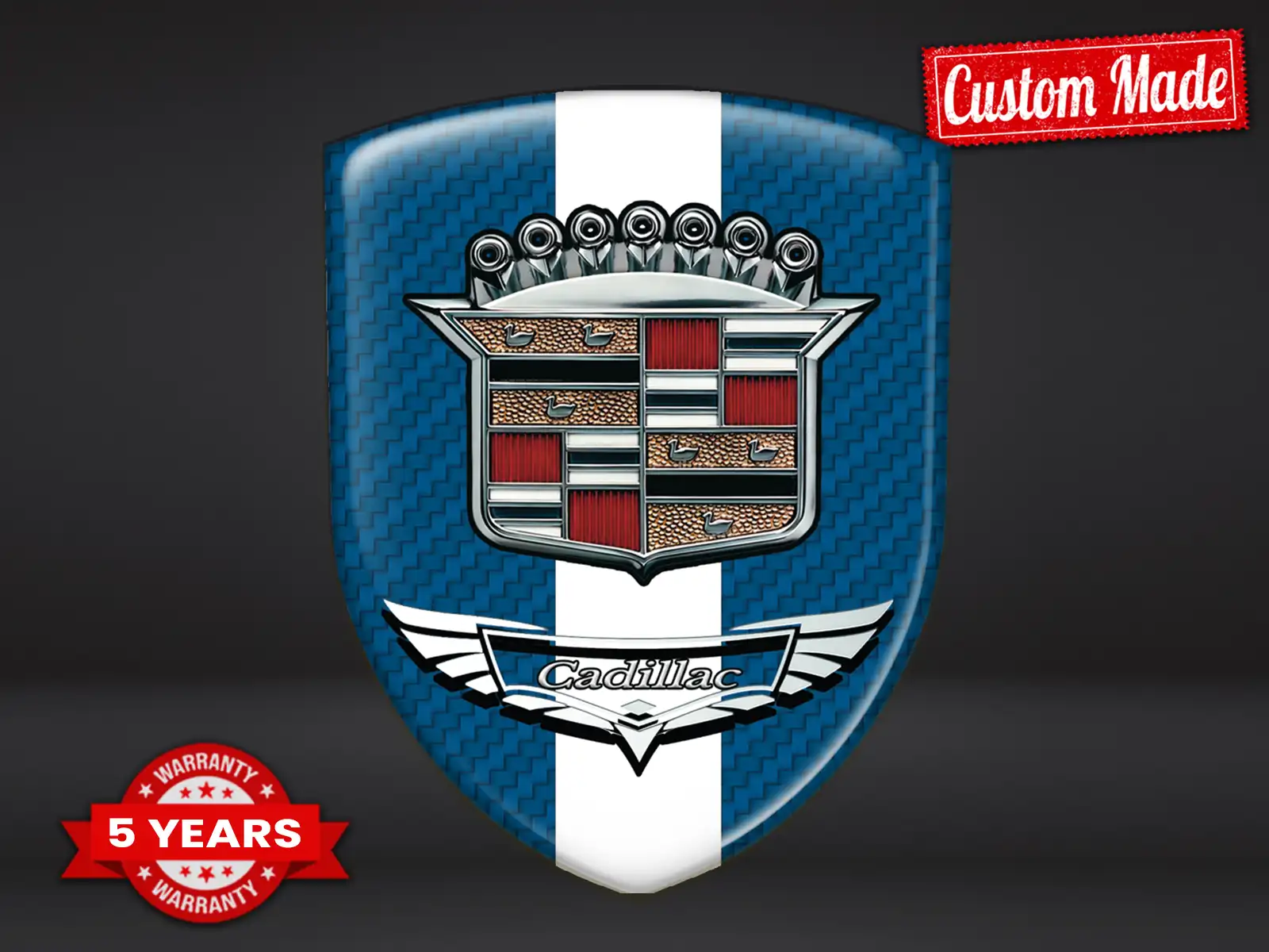 Cadillac Vinilos Ventana Coche Premium Estrella Alta Calidad ST
